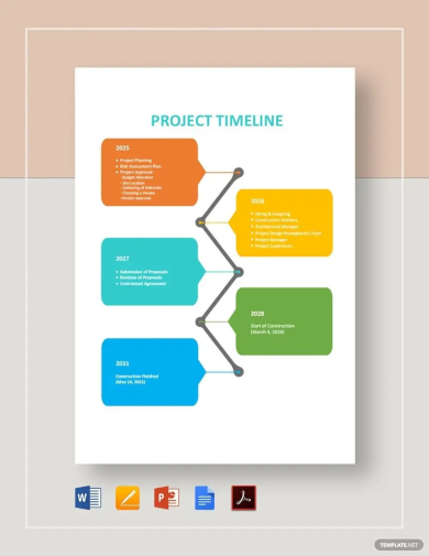 project timeline template