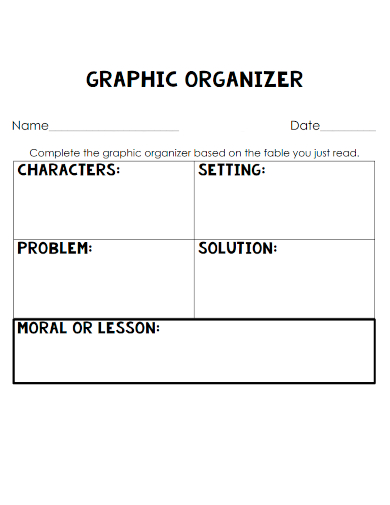 standard graphic organizer