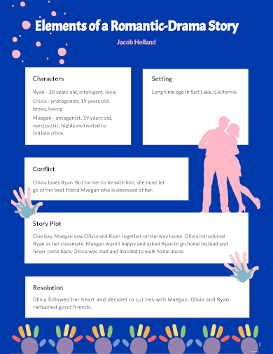 story graphic organizer template
