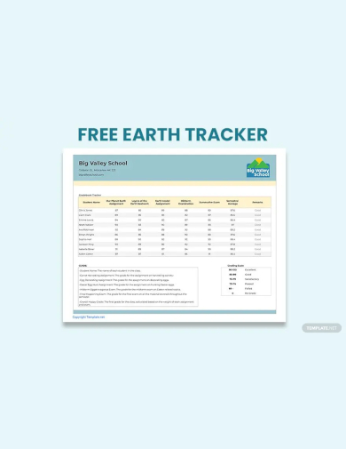 earth tracker