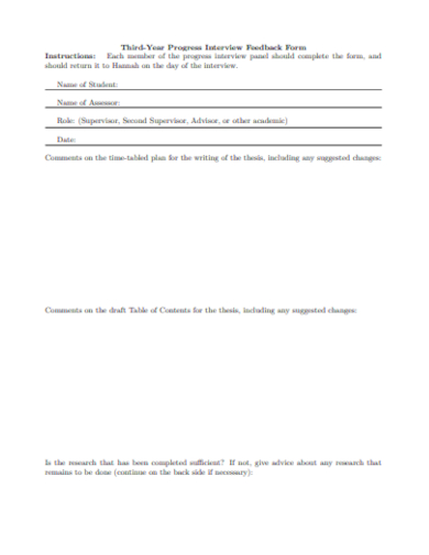 interview feedback form in pdf