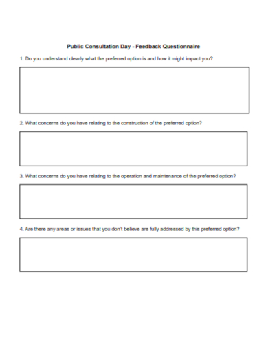 leadership feedback questionnaire