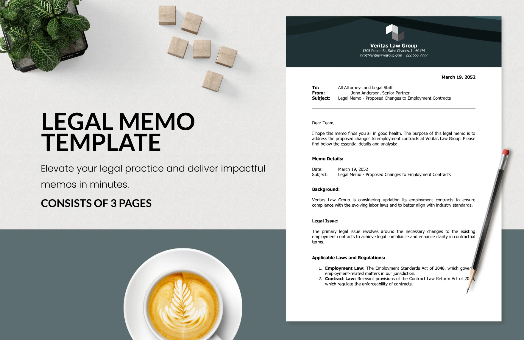 legal memo template