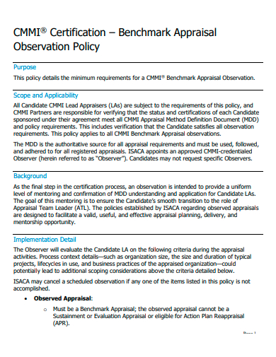 observation policy example