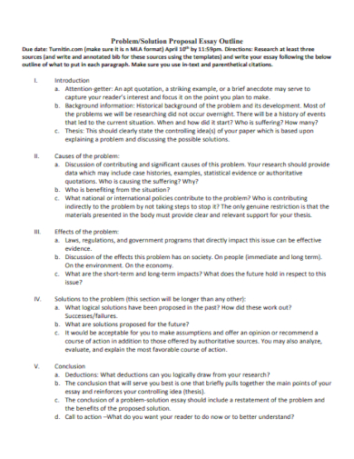 outline for proposal essay