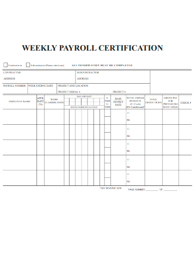 FREE 30+ Payroll Samples in Google Docs | Google Sheets | MS Word | MS ...