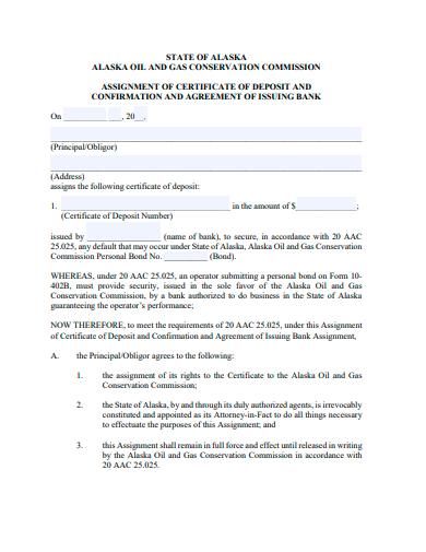 confirmation agreement of issuing bank template