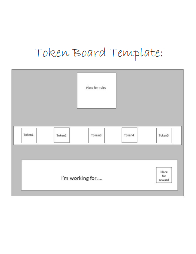 sample token board basic template