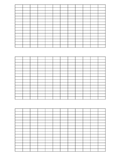 sample blank graph basic template