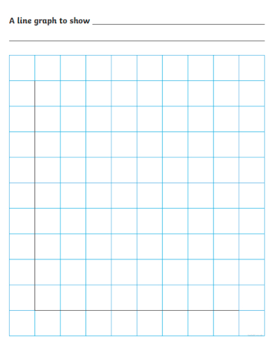 sample blank line graph template
