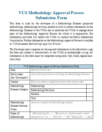 approval process submission form template