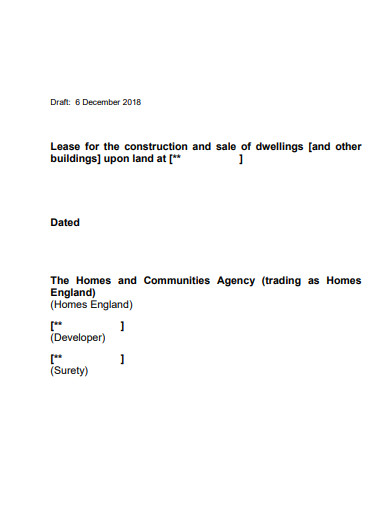 basic construction lease template