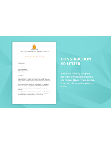 construction hr letter template