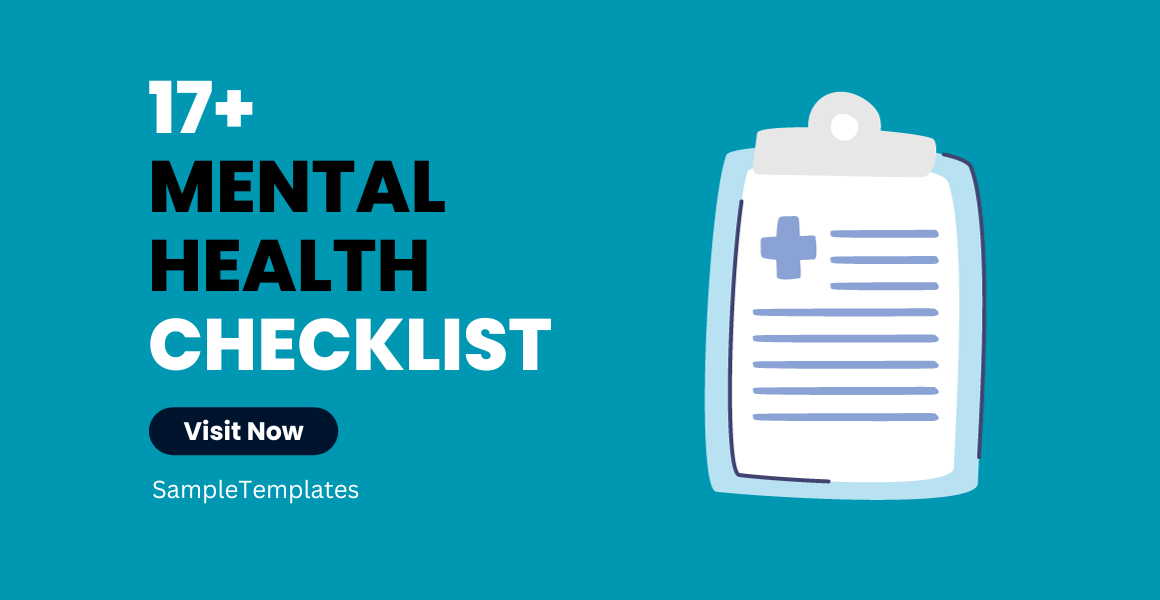 mental health checklist