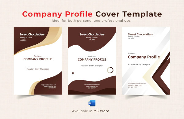 company profile format