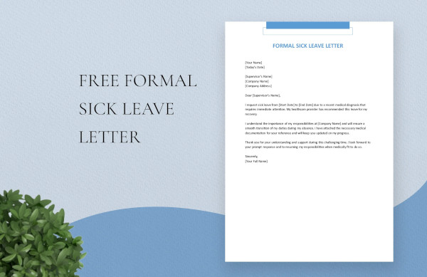 leave letter format