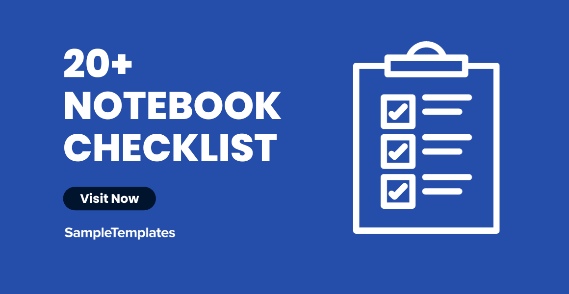 notebook checklist