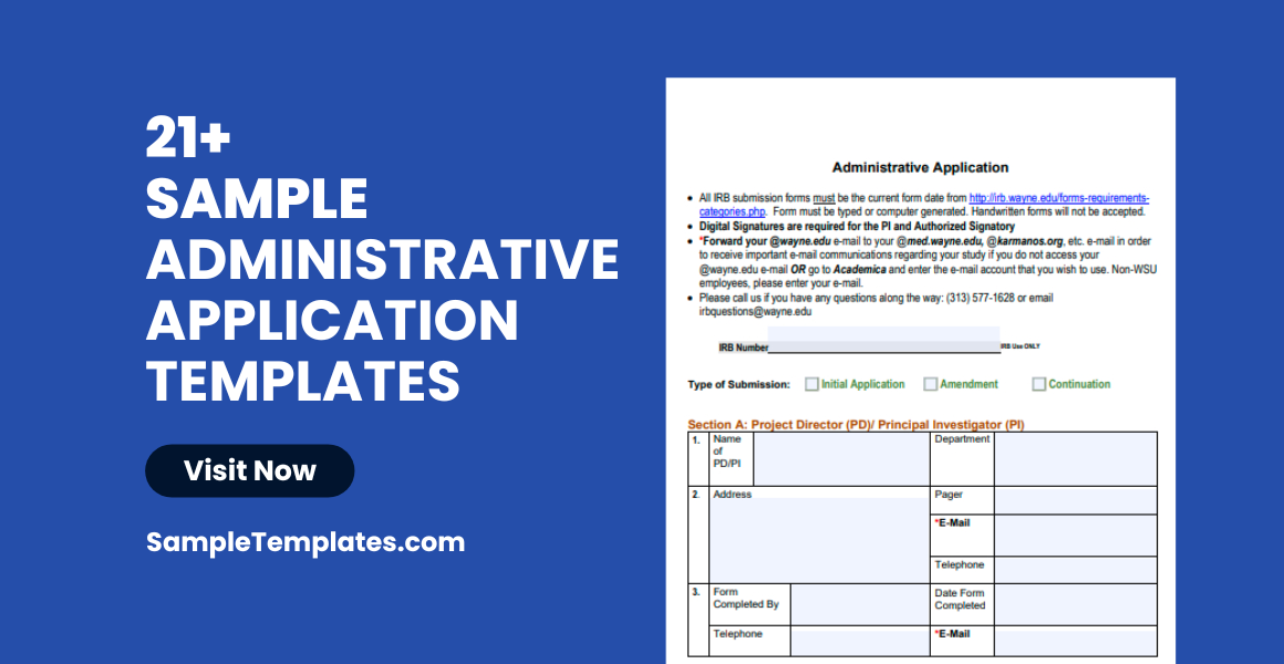 sample-administrative-application