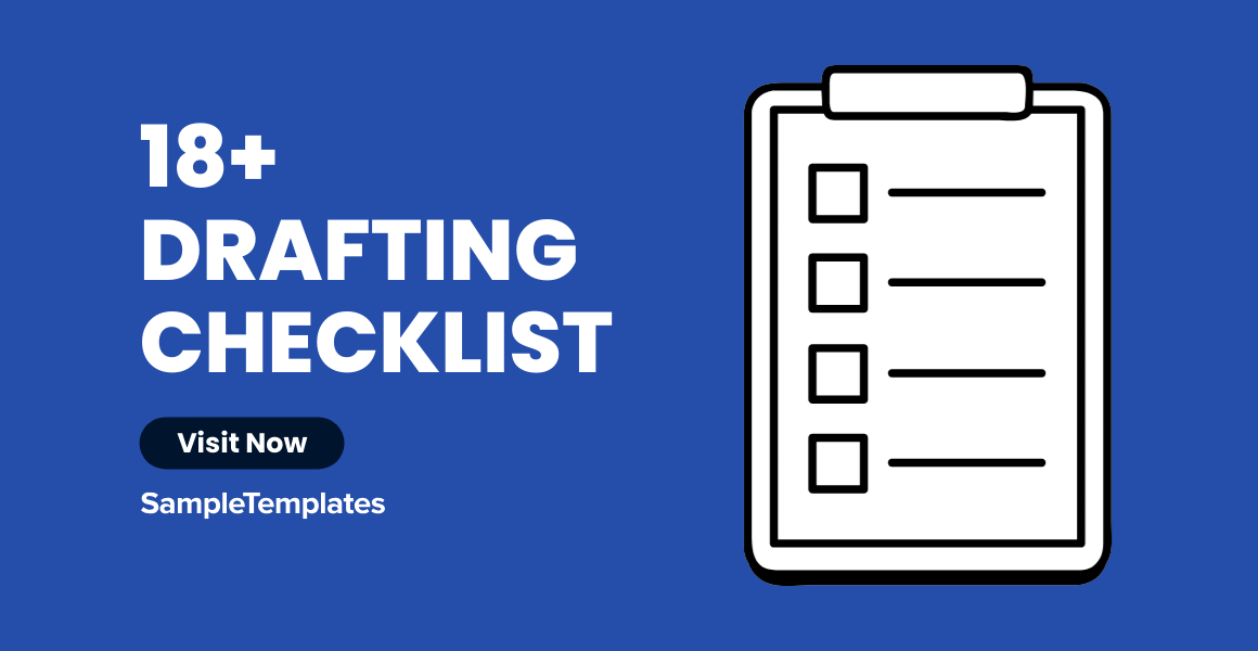sample drafting checklist