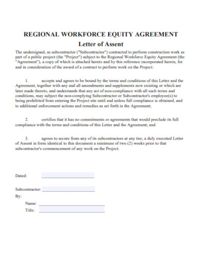 sample equity subcontractor agreement template