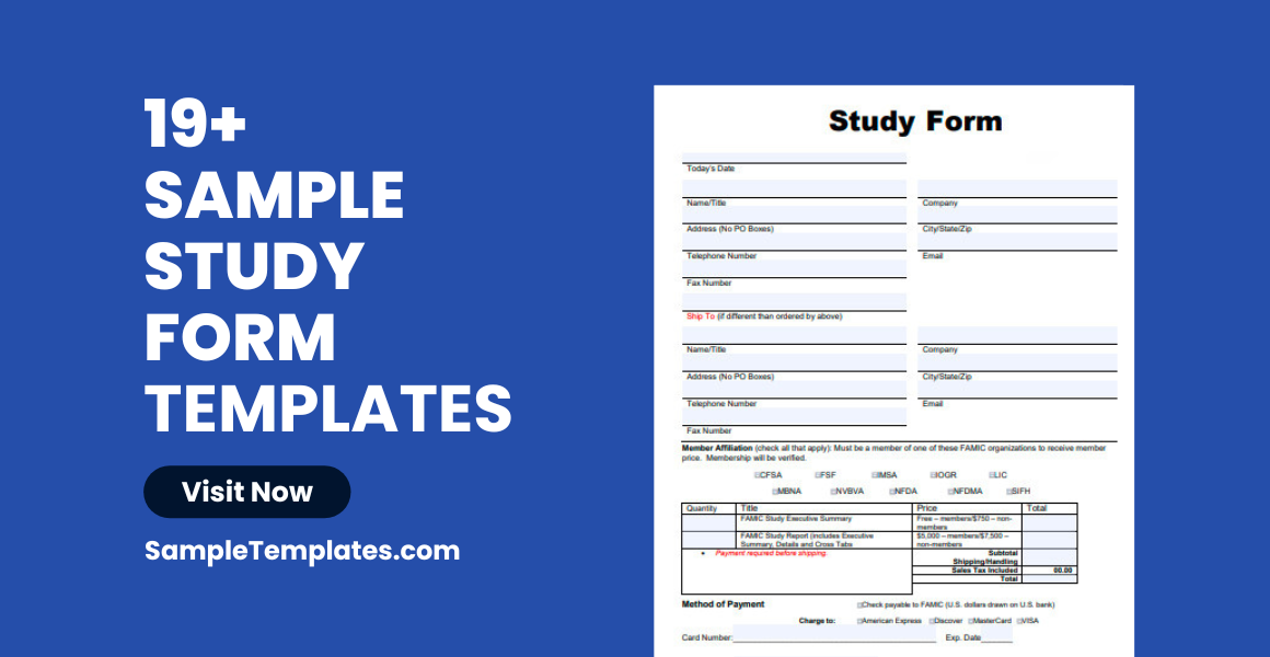 sample-study-form-template
