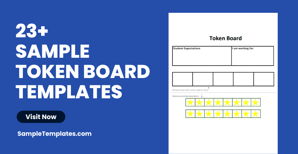 Sample Token Board Templates