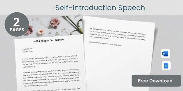 speech writing