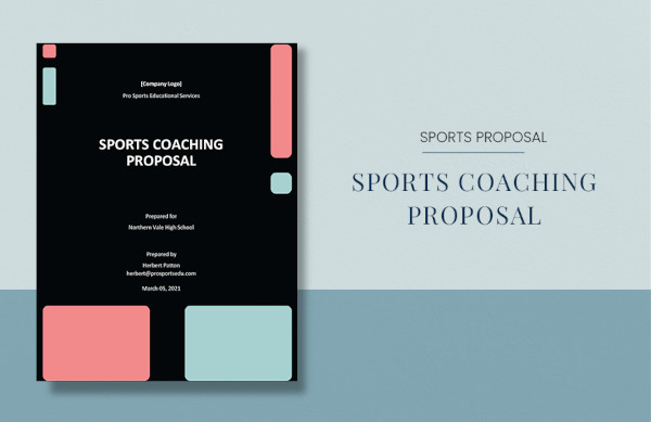 sports event proposal sample pdf