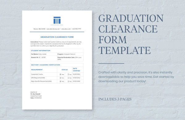 graduation ceremony program template word