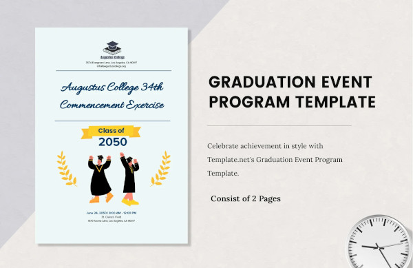 graduation program example