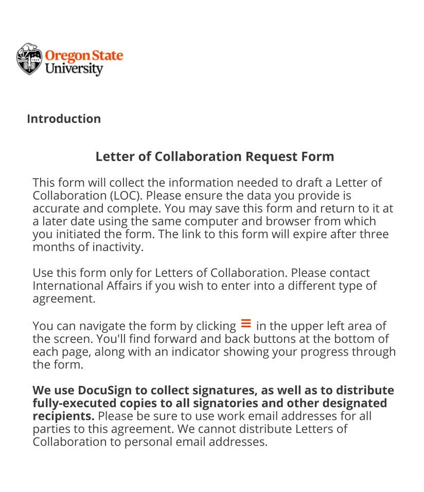 letter of collaboration request form sample
