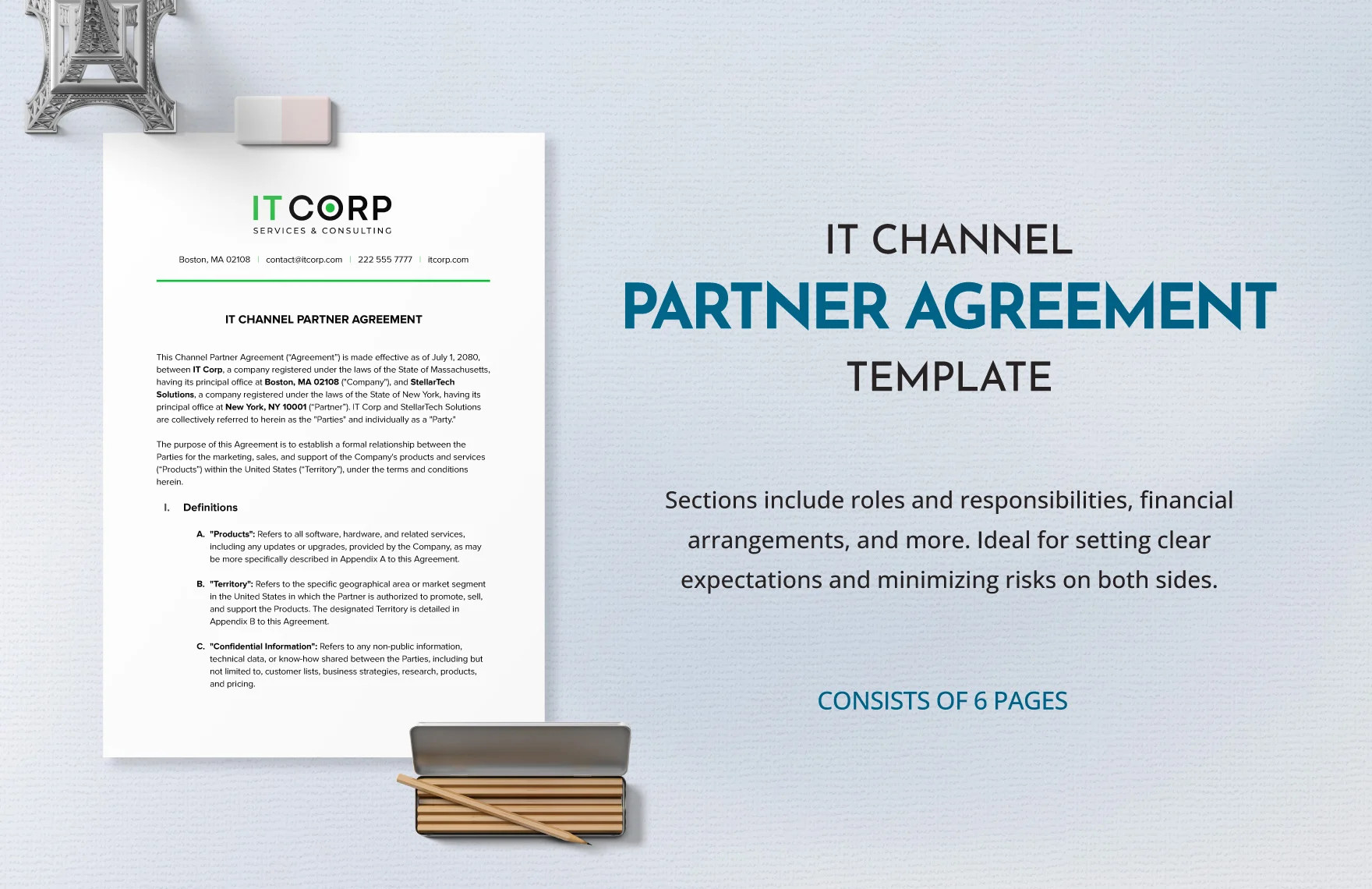 sample it channel partner agreement template