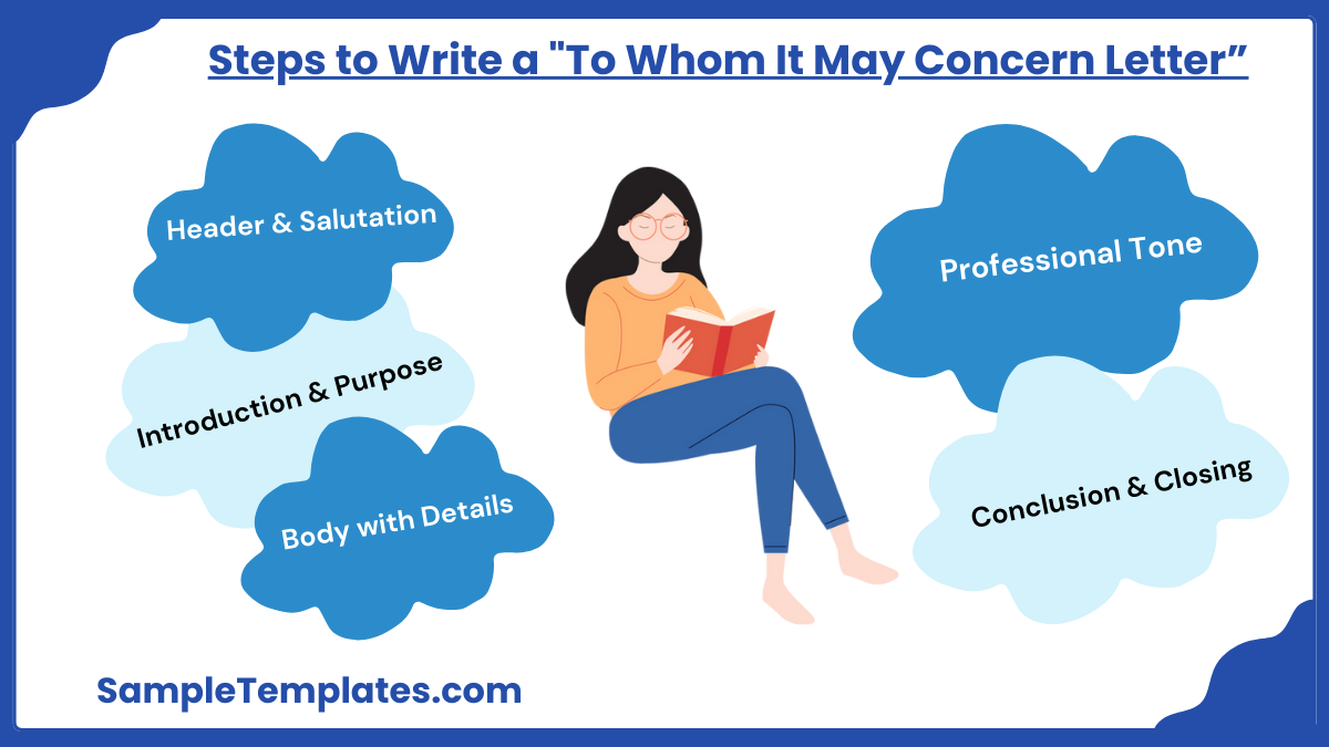 steps to write a to whom it may concern letter